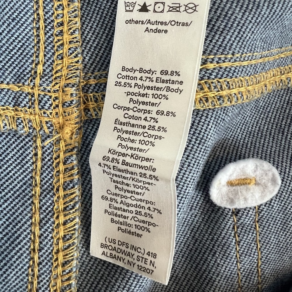 Halara Jeans Womens XL Flex High Waisted Pockets Straight Leg Stretch Comfort - Picture 8 of 11